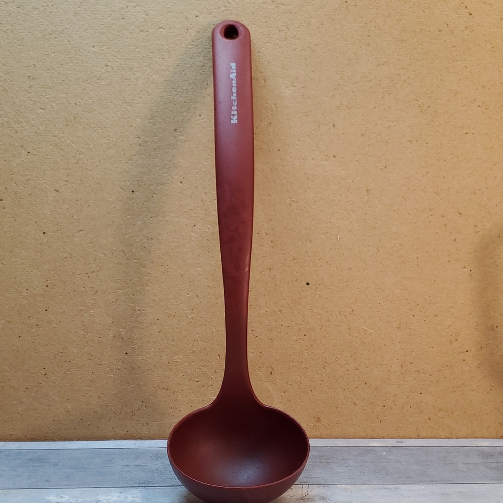 KitchenAid Maroon Nylon Ladle 13.5 Inches